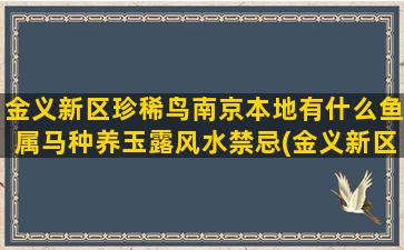 金义新区珍稀鸟南京本地有什么鱼属马种养玉露风水禁忌(金义新区中心医院)